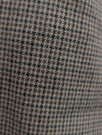 Wide leg pants - Espresso Check - Kubanna