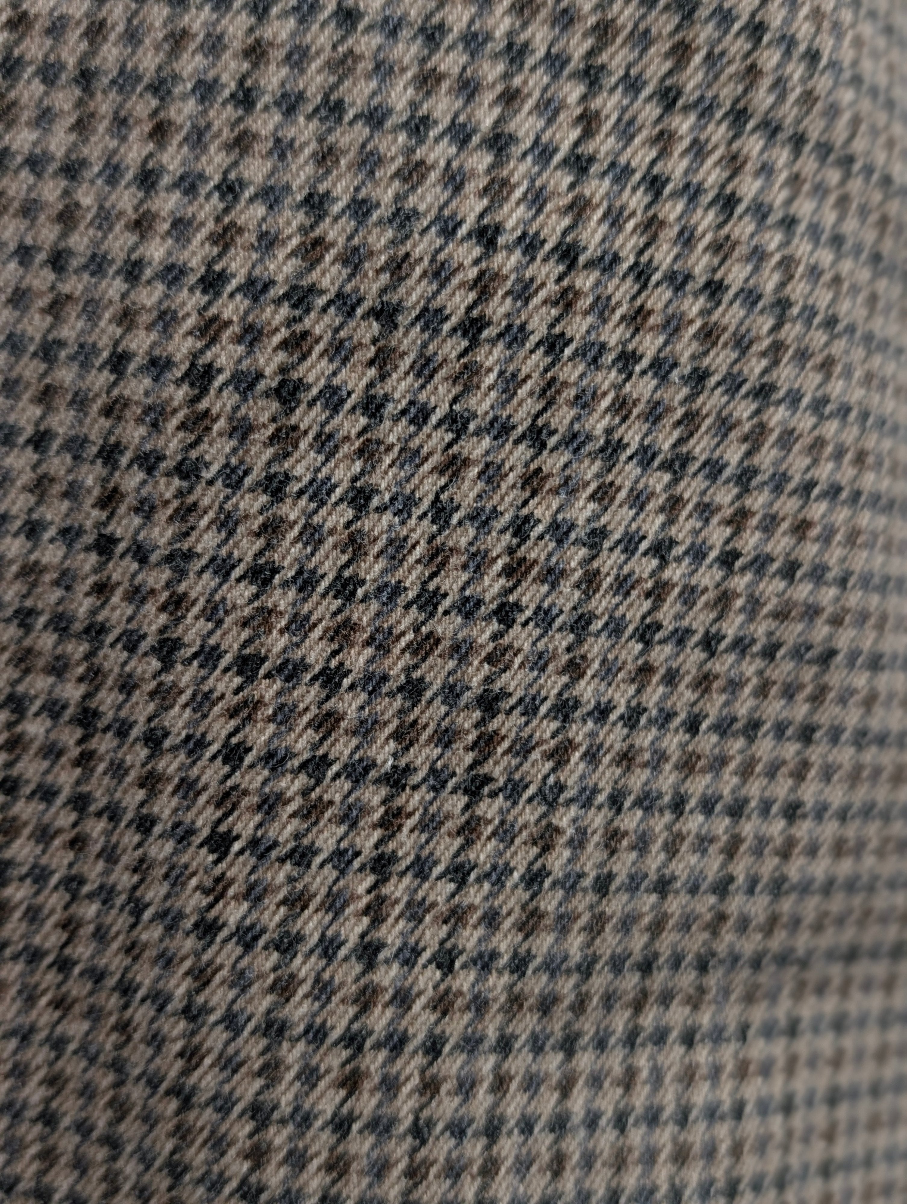 Wide leg pants - Espresso Check - Kubanna